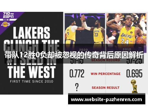 带队12胜0负却被忽视的传奇背后原因解析