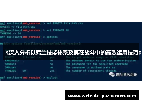 《深入分析以弗兰技能体系及其在战斗中的高效运用技巧》