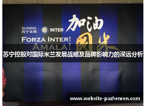苏宁控股对国际米兰发展战略及品牌影响力的深远分析